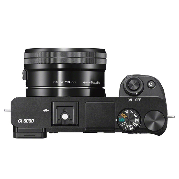 Фотоапарат SONY Alpha 6000 Kit Black 16-50mm f/3.5-5.6 OSS E PZ (ILCE6000LB.CEC)