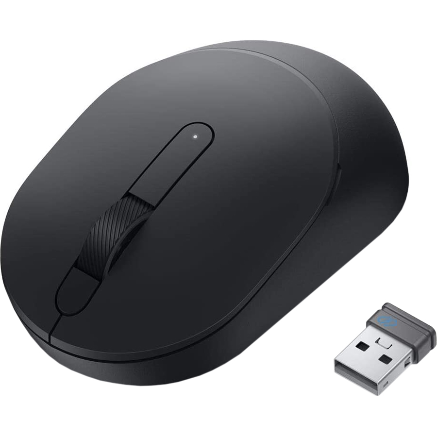 Мышь DELL Mobile MS3320W Black (570-ABHK)