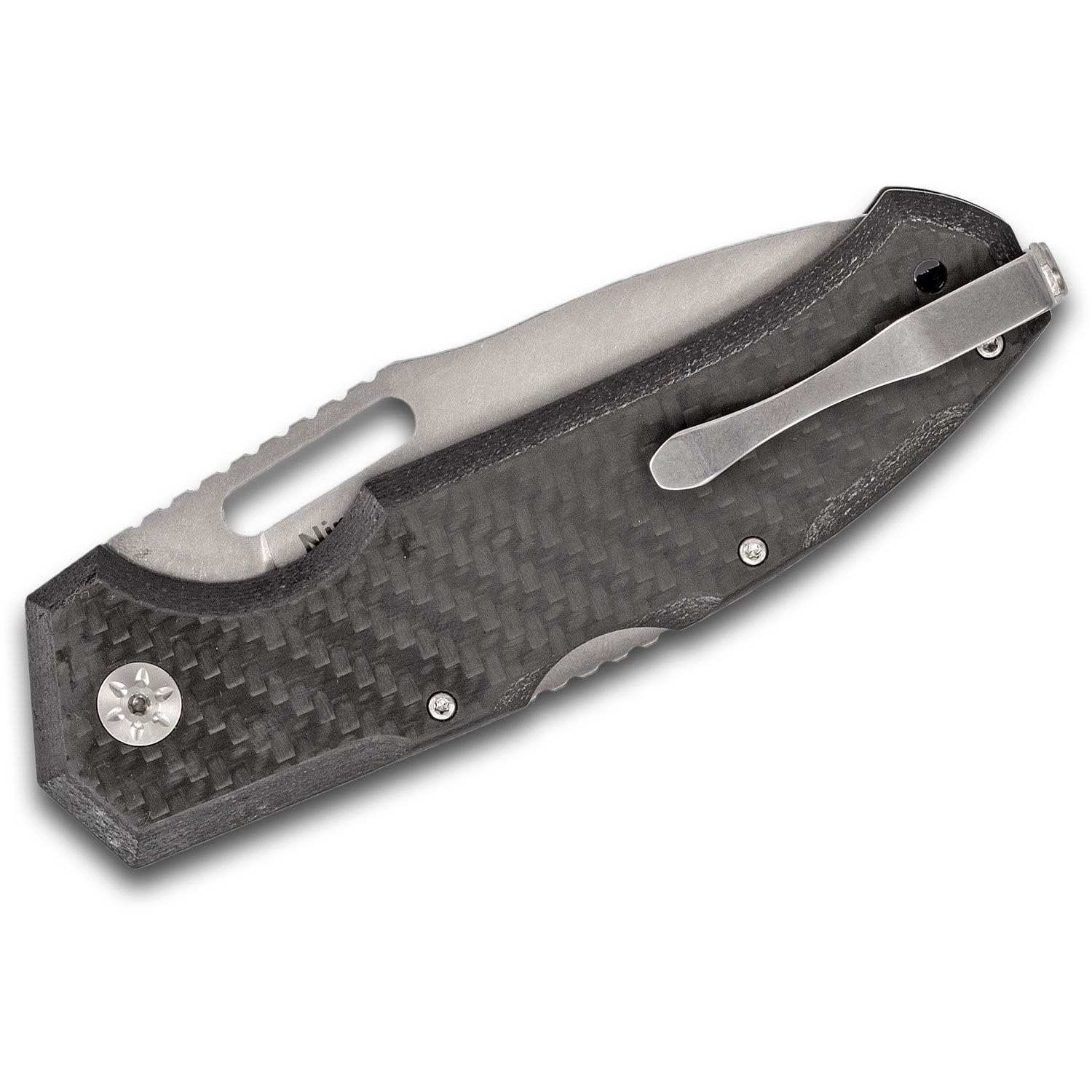Складаний ніж MASERIN Nimrod Black Carbon fiber (480/CN)