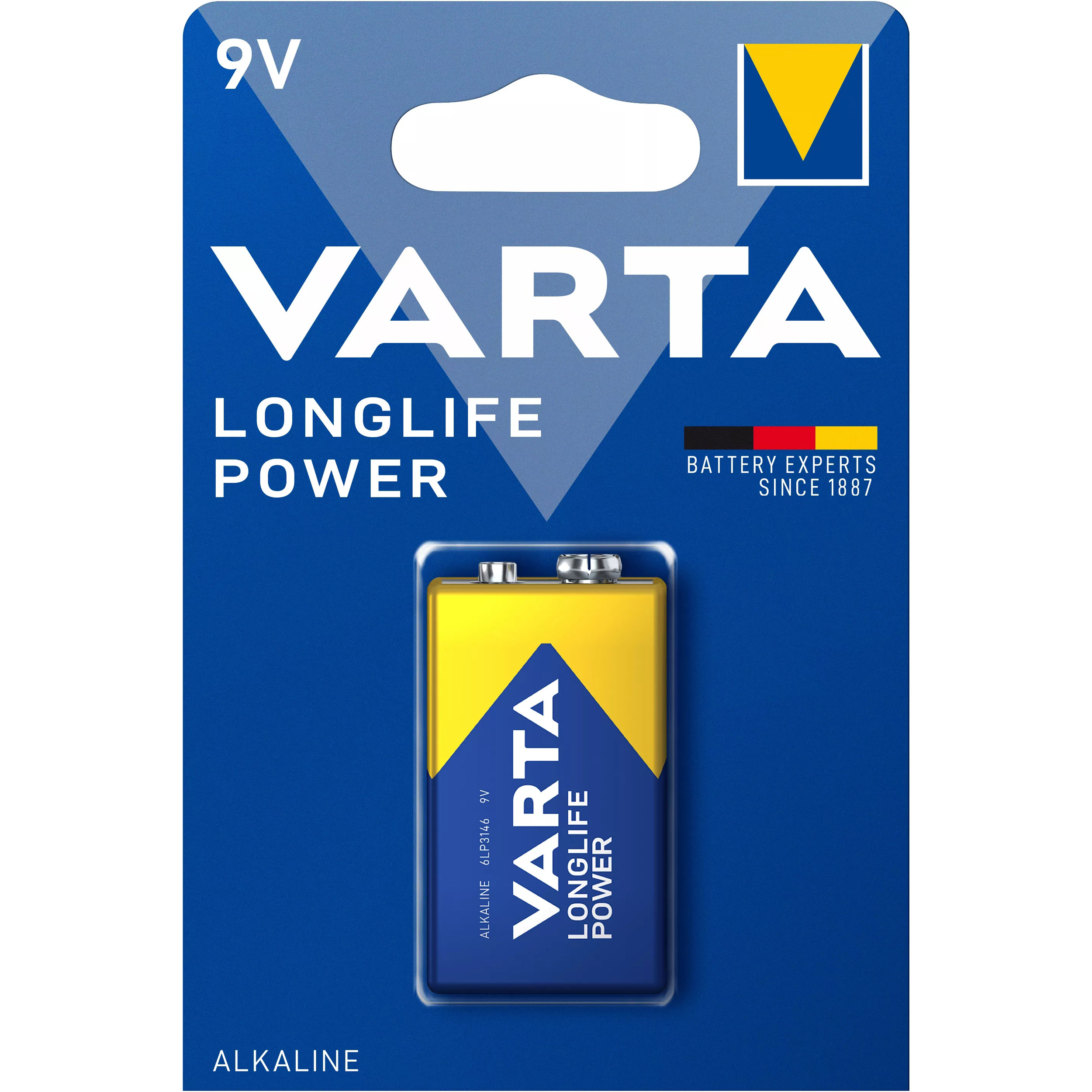 Батарейка VARTA High Energy «Крона» (04922 121 411)