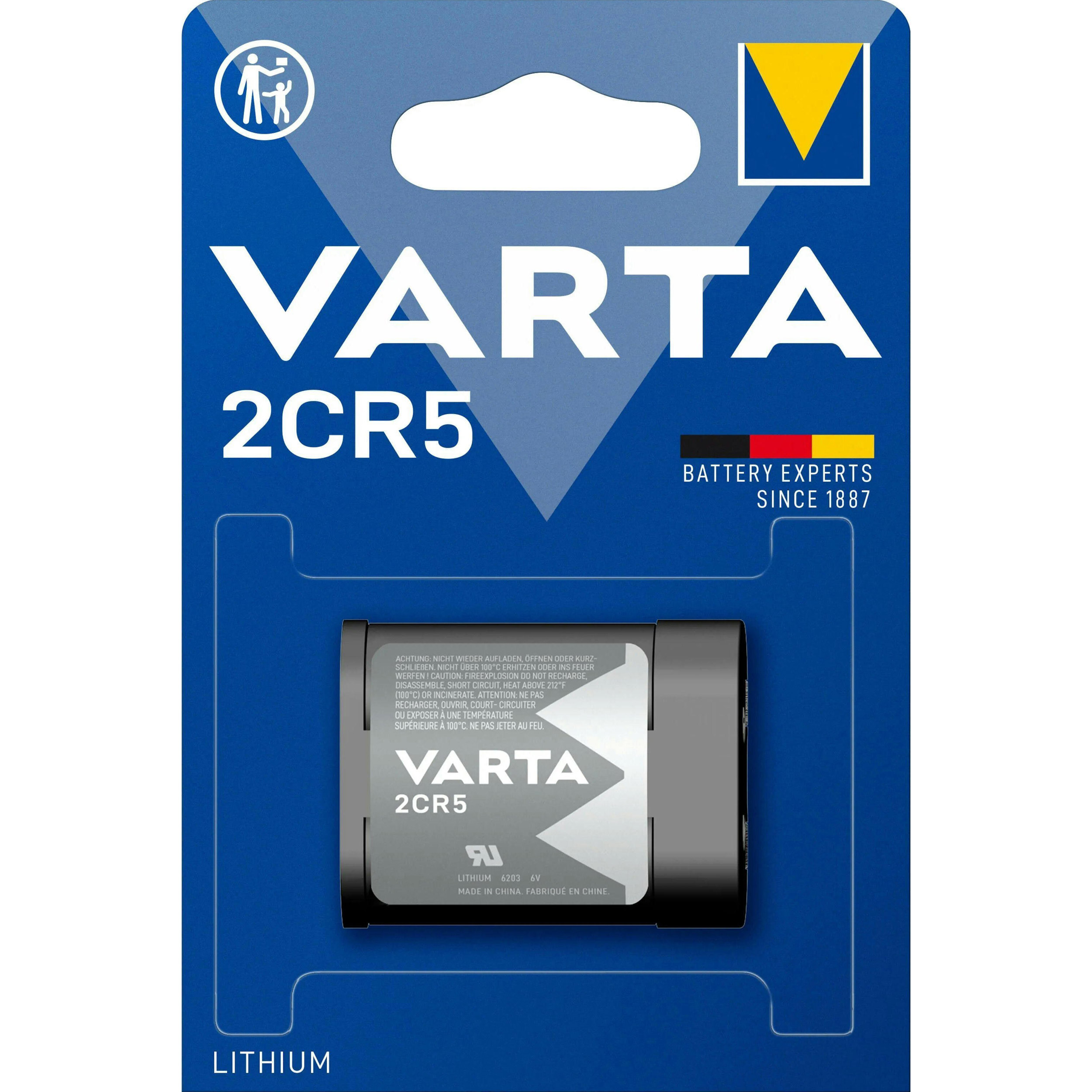 Батарейка VARTA Professional Lithium 2CR5 (06203 301 401)