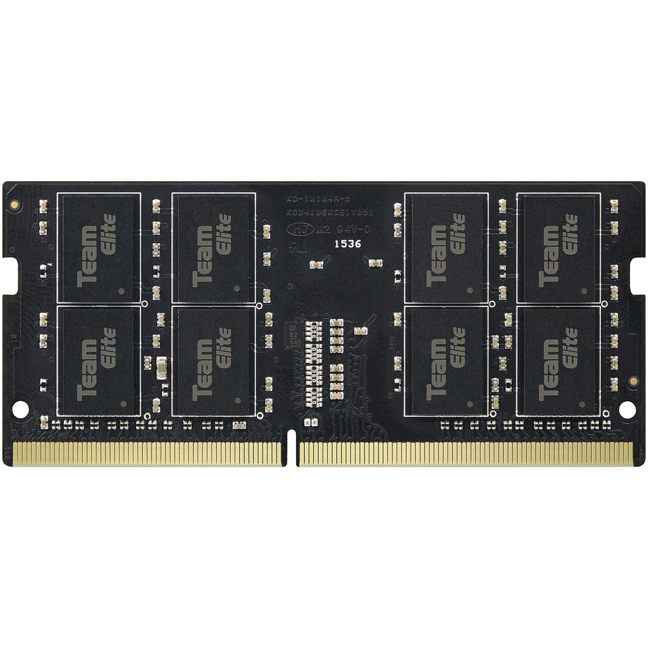 Модуль пам'яті TEAM Elite SO-DIMM DDR4 2666MHz 8GB (TED48G2666C19-S01)