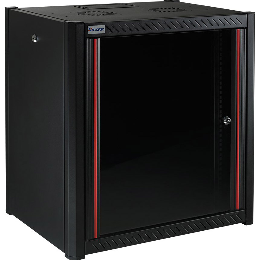 Настенный шкаф 19" MIRSAN WTN (12U, 600x560мм, RAL9005) (MR.WTN12U56DE.01)