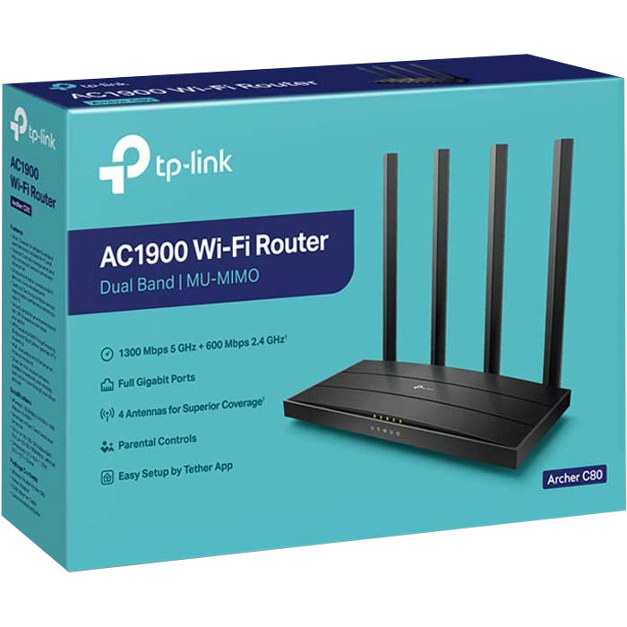Wi-Fi роутер TP-LINK Archer C80