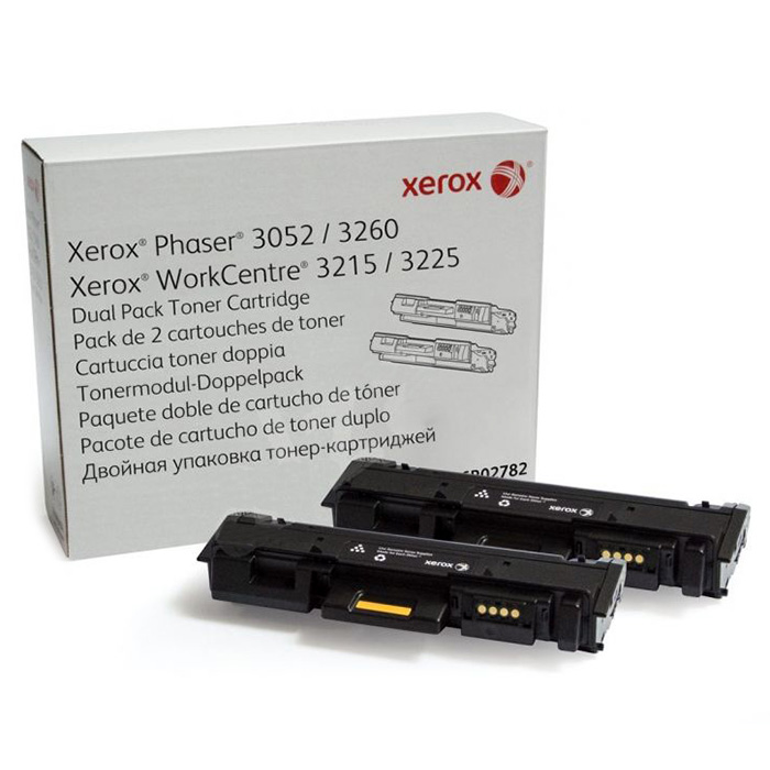 Тонер-картридж XEROX 106R02782 Dual Pack Black