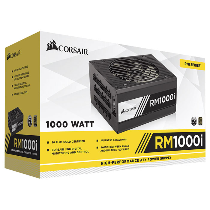 Блок живлення 1000W CORSAIR RM1000i/Уцінка (CP-9020084-EU)
