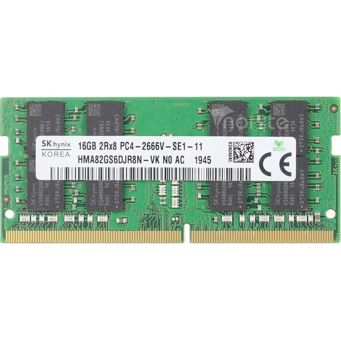 Модуль памяти HYNIX SO-DIMM DDR4 2666MHz 16GB (HMA82GS6DJR8N-VK)