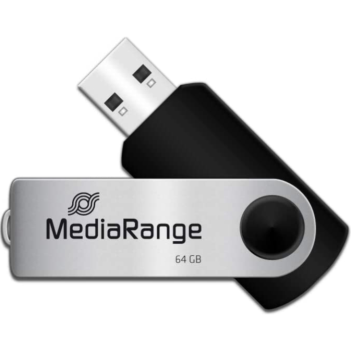 Флешка MEDIARANGE Swivel 64GB (MR912)