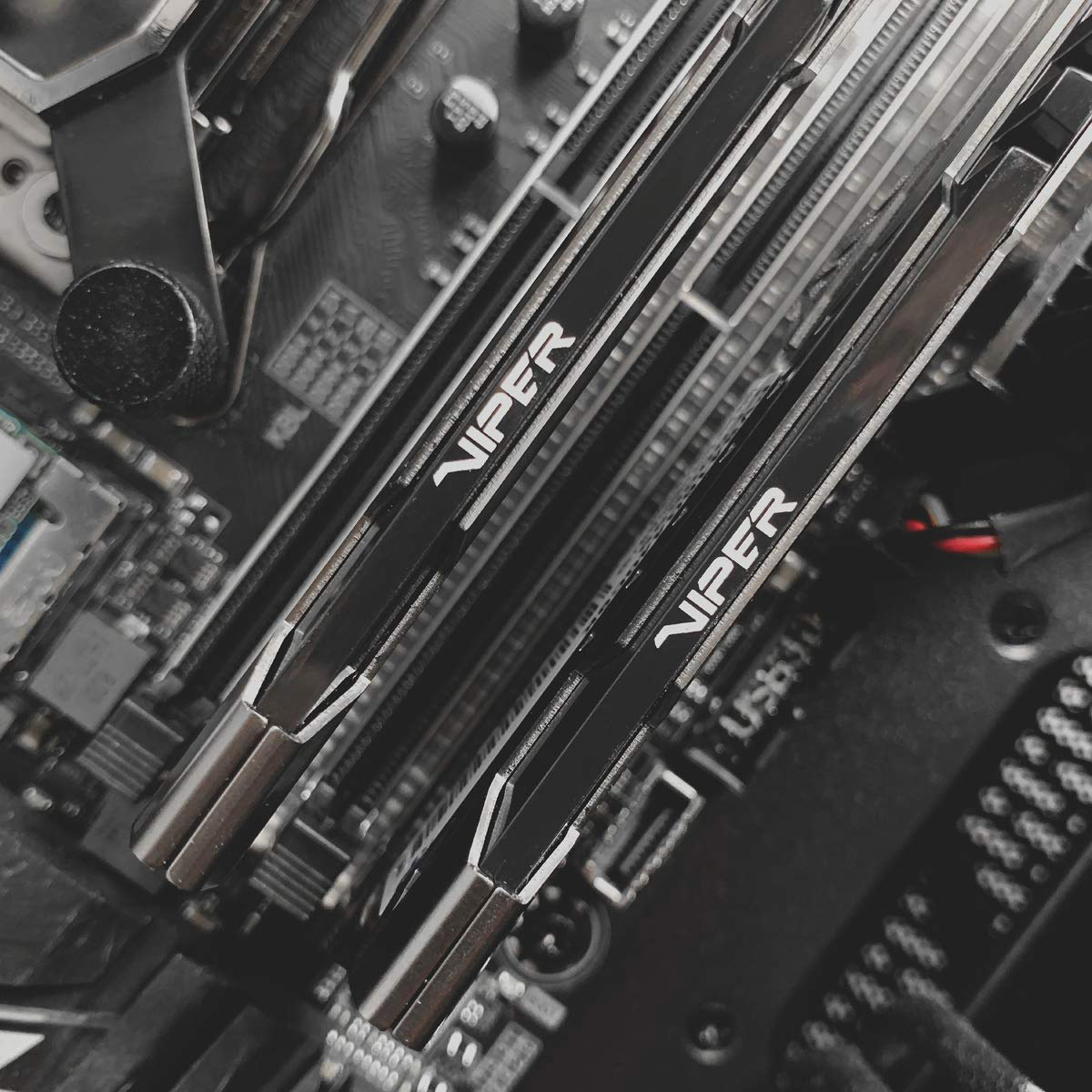 Модуль пам'яті PATRIOT Viper Steel DDR4 3600MHz 64GB Kit 2x32GB (PVS464G360C8K)