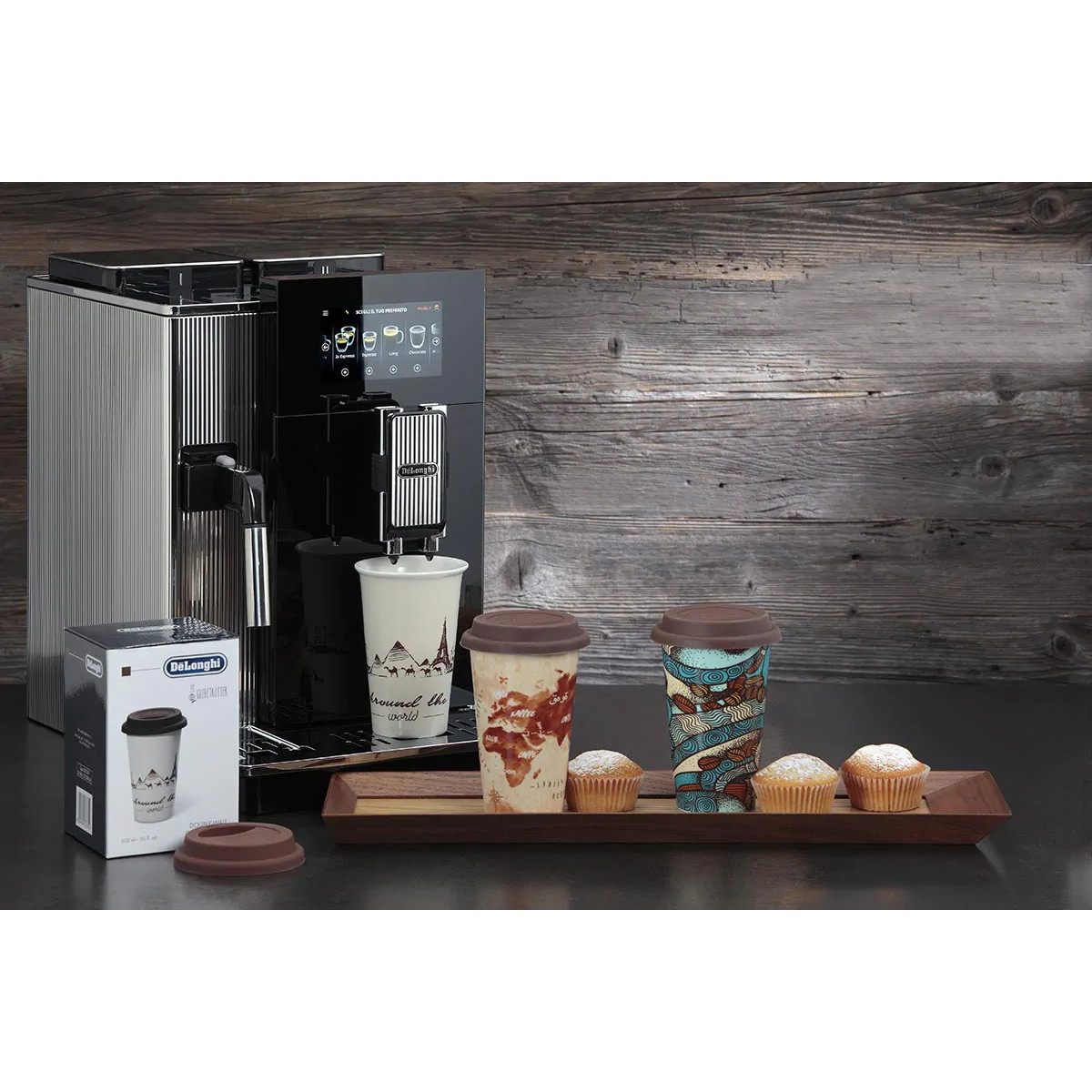 Термокухоль DELONGHI DLSC057 0.3л The Globetrotter (5513281041)