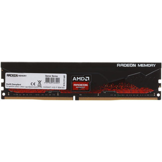 Модуль пам'яті AMD Radeon R7 Performance DDR4 2666MHz 4GB (R7S44G2606U1S)