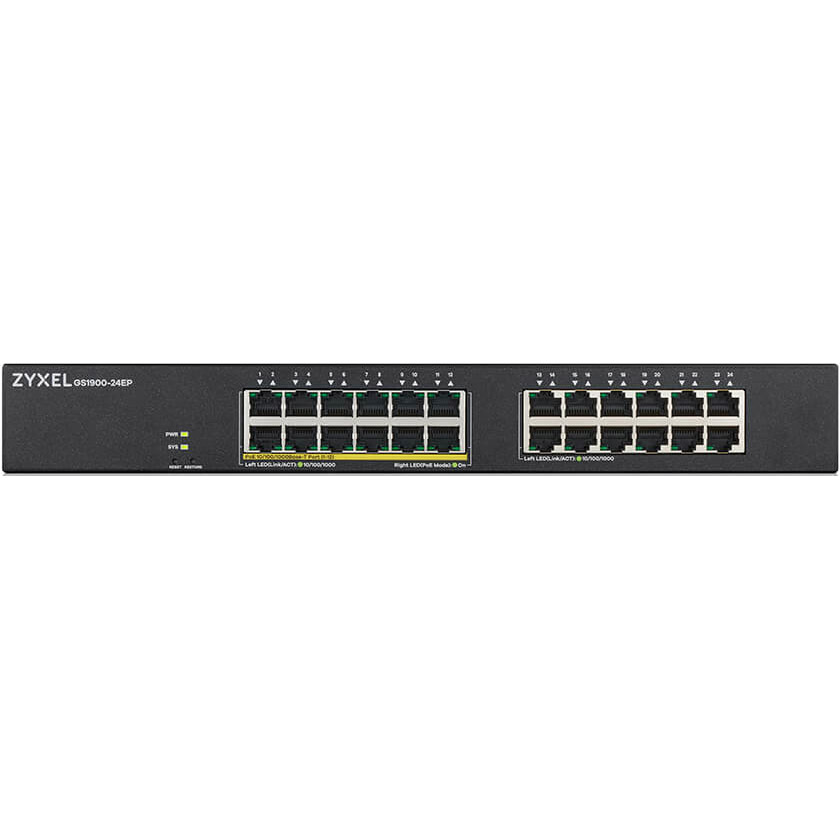 Коммутатор ZYXEL GS1900-24EP (GS1900-24EP-EU0101F)