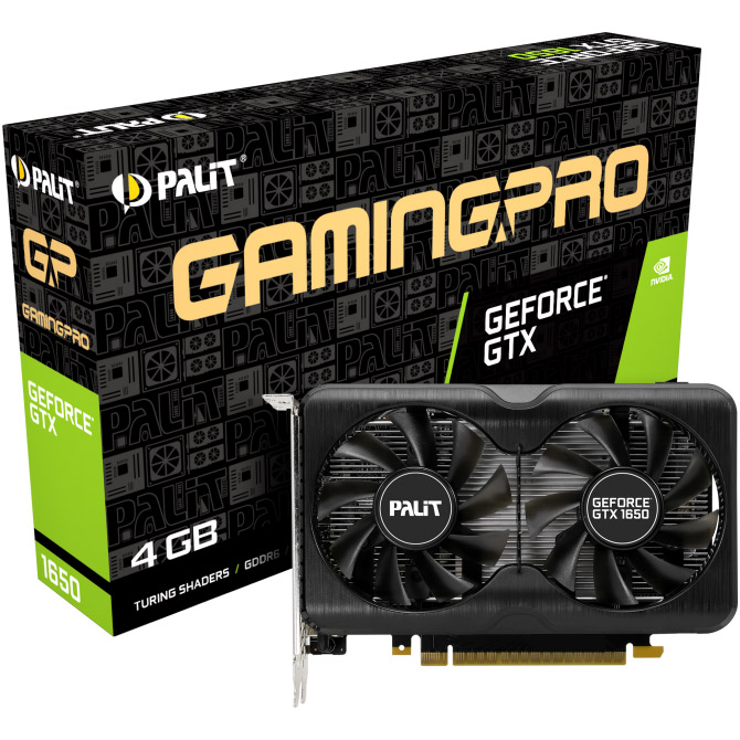 Відеокарта PALIT GeForce GTX 1650 GP (NE6165001BG1-166A)