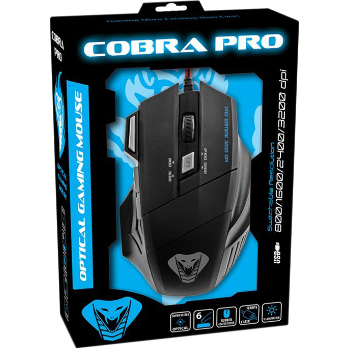 Мышь игровая MEDIA-TECH Cobra Pro (MT1115)