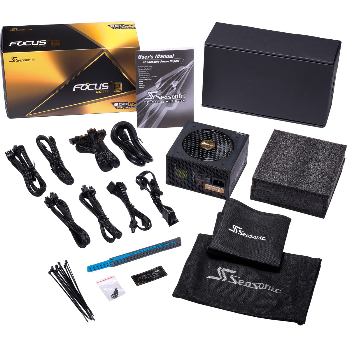 Блок живлення 650W SEASONIC Focus Plus 650 Gold