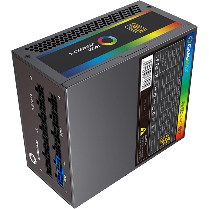 Блок живлення 750W GAMEMAX RGB-750 Rainbow