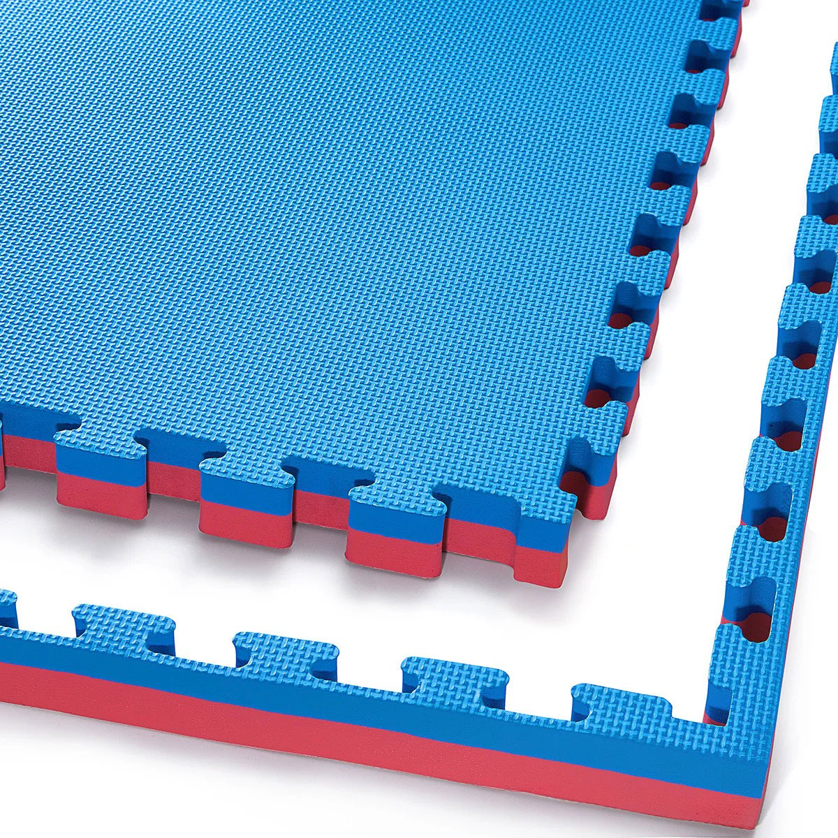 Мат-пазл (ласточкин хвіст) 4FIZJO Puzzle Mat 100x100x4cm Blue/Red (4FJ0169)