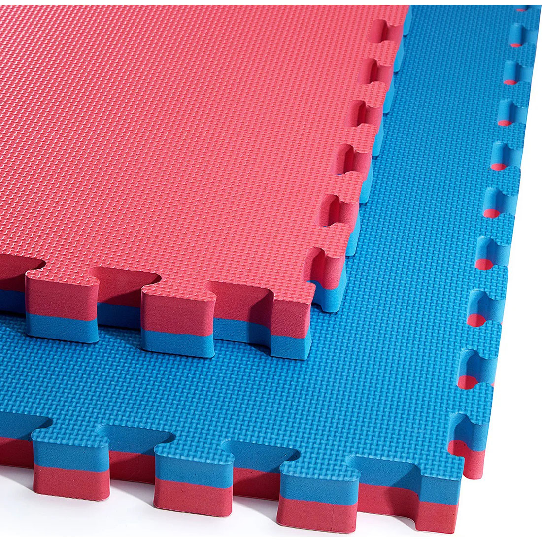 Мат-пазл (ласточкин хвіст) 4FIZJO Puzzle Mat 100x100x4cm Blue/Red (4FJ0169)