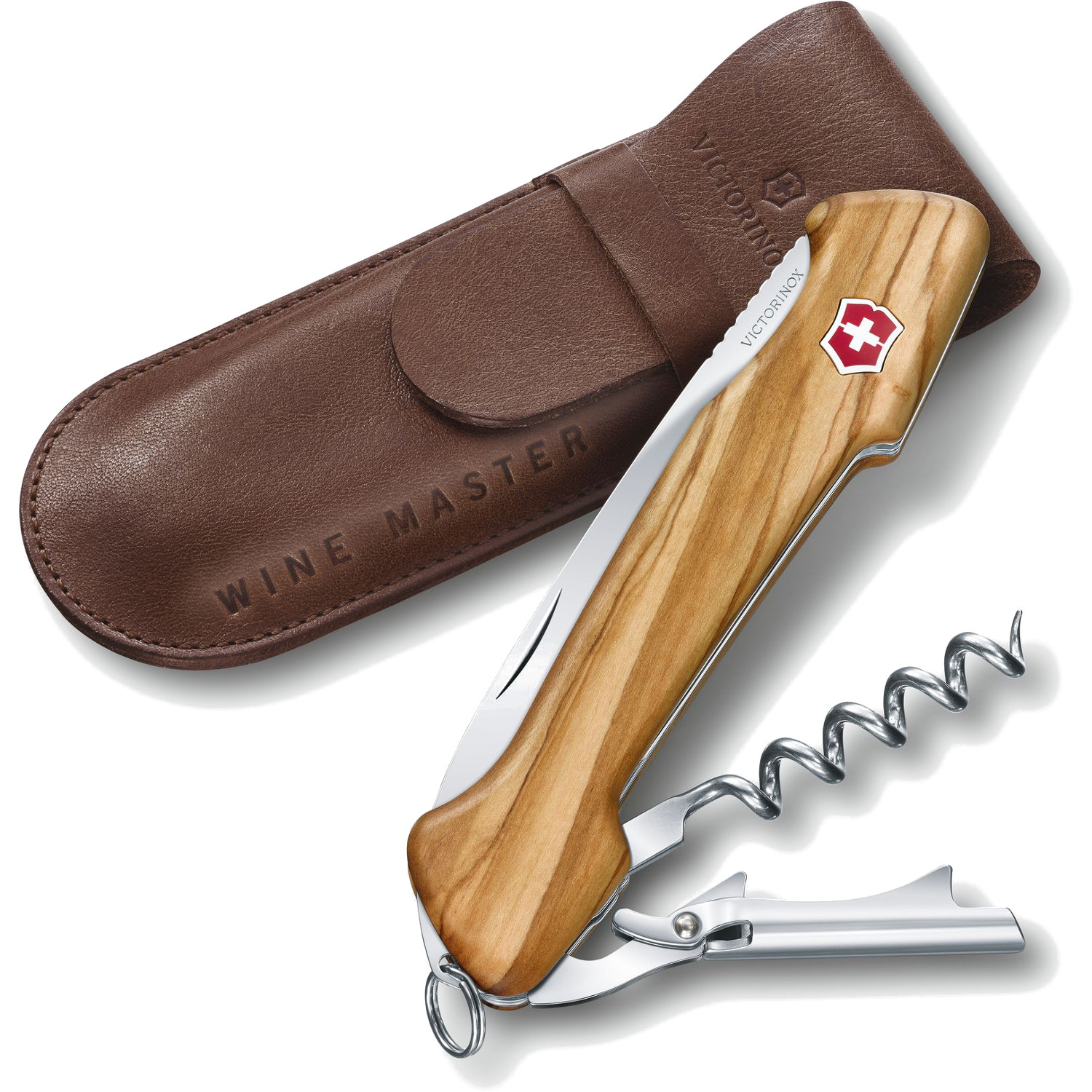 Швейцарський ніж VICTORINOX Wine Master Olive Wood (0.9701.64)