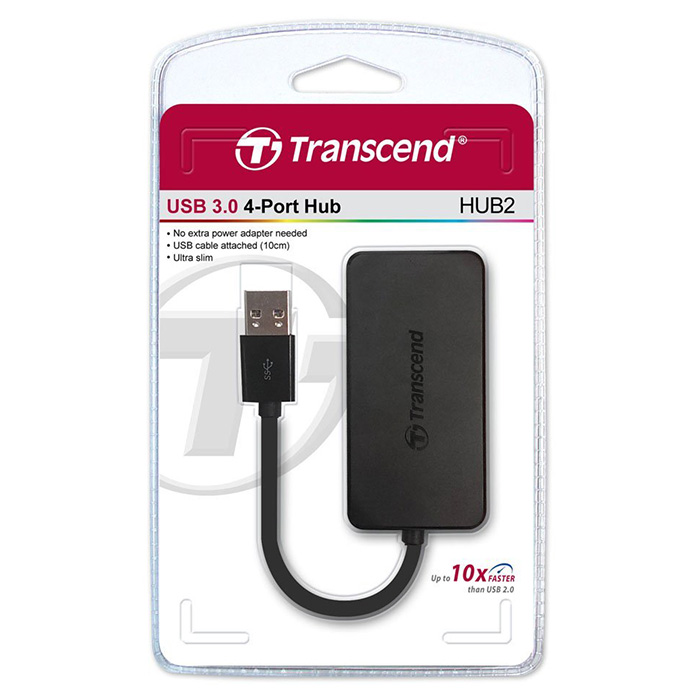 USB хаб TRANSCEND HUB2K