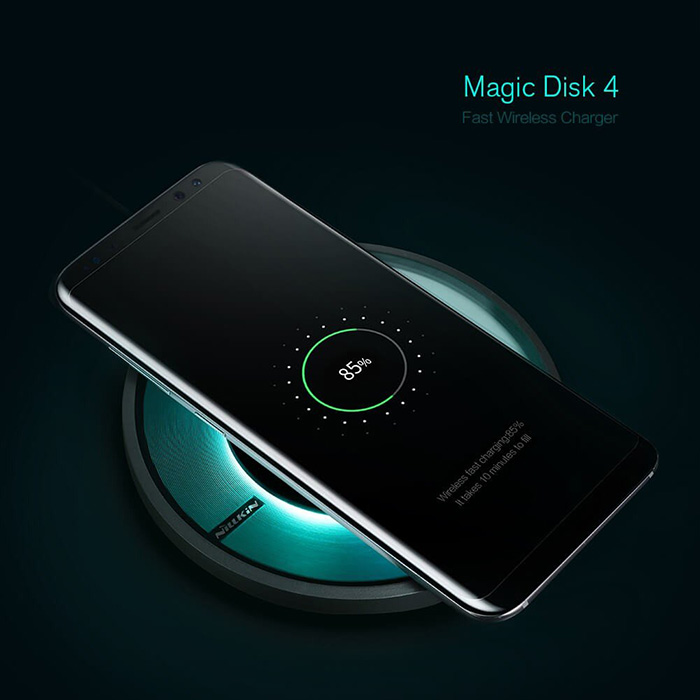 Бездротовий зарядний пристрій NILLKIN Magic Disk 4 Black (329428)