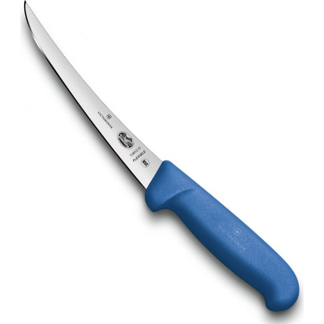 Ніж кухонний для обвалки VICTORINOX Fibrox Boning Flexible Blue 150мм (5.6612.15)