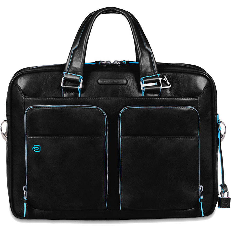 Сумка-портфель PIQUADRO Blue Square 14" Black (CA2849B2-N)