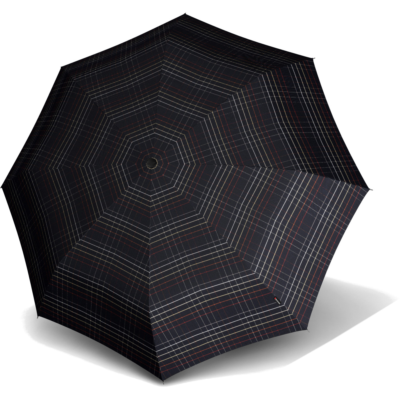 Парасолька KNIRPS T.200 Medium Duomatic Check Black (95 3201 5290)