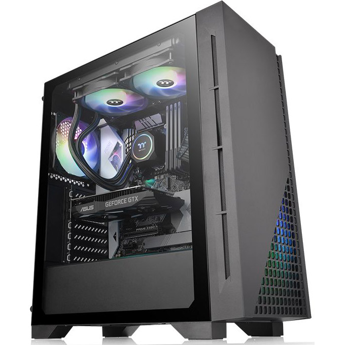 Корпус THERMALTAKE H330 Tempered Glass (CA-1R8-00M1WN-00)