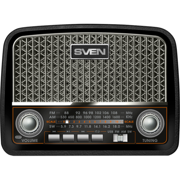Радиоприёмник SVEN SRP-555 Black