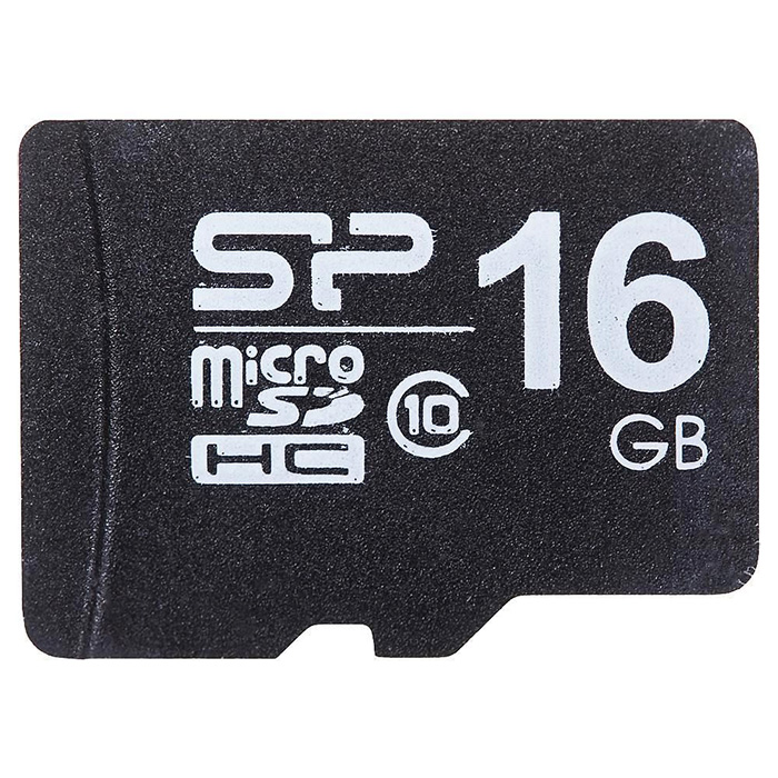 Карта памяти SILICON POWER microSDHC 16GB Class 10 (SP016GBSTH010V10)