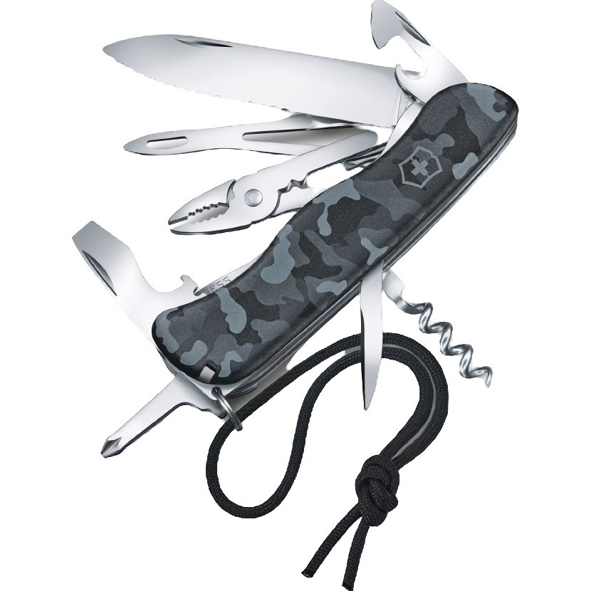 Швейцарський ніж VICTORINOX Skipper Navy Camo (0.8593.W942)