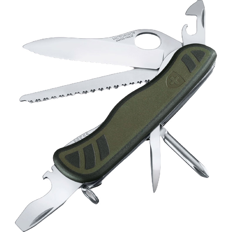 Швейцарский нож VICTORINOX Swiss Soldier Dark Green Blister (0.8461.MWCHB1)