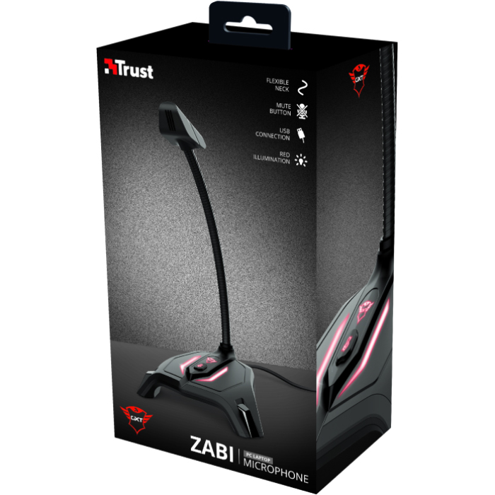 Мікрофон для стримінгу/подкастів TRUST Gaming GXT 215 Zabi (23800)