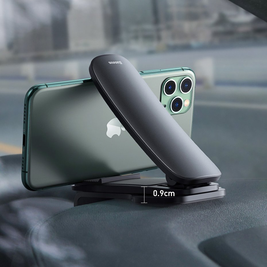 Автотримач для смартфона BASEUS Big Mouth Pro Car Mount Black (SUDZ-A01)