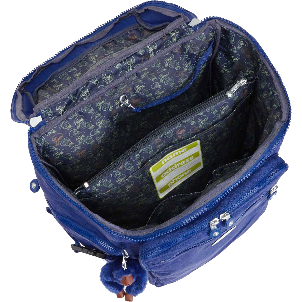 Школьный рюкзак KIPLING Upgrade Cobalt Flash (K03002:51Z)