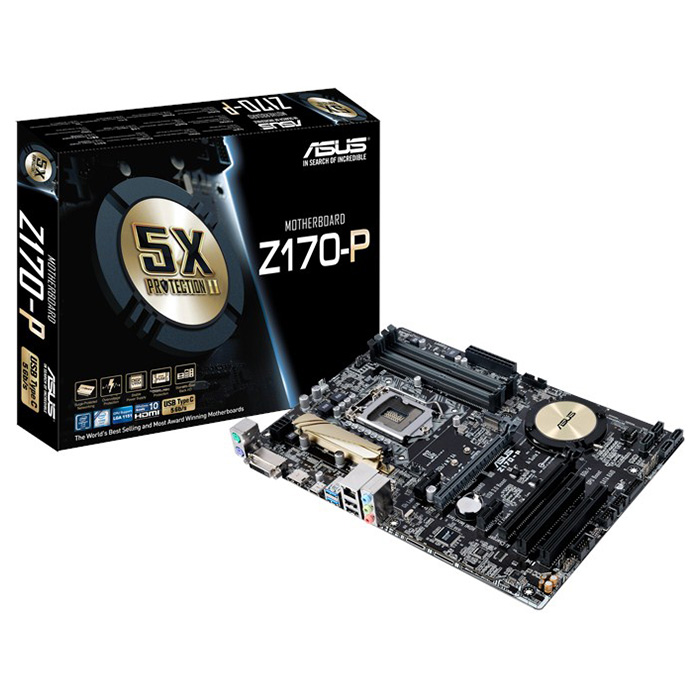 Материнська плата ASUS Z170-P