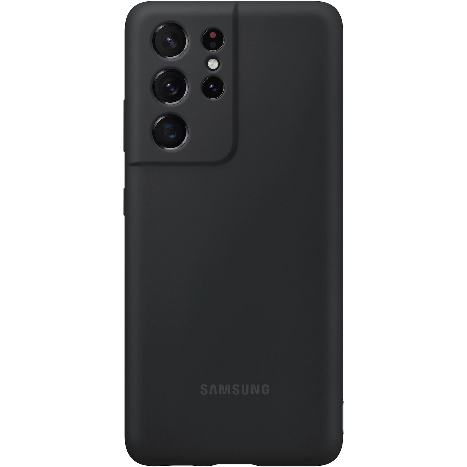 Чохол SAMSUNG Silicone Cover для Galaxy S21 Ultra Black (EF-PG998TBEGRU)