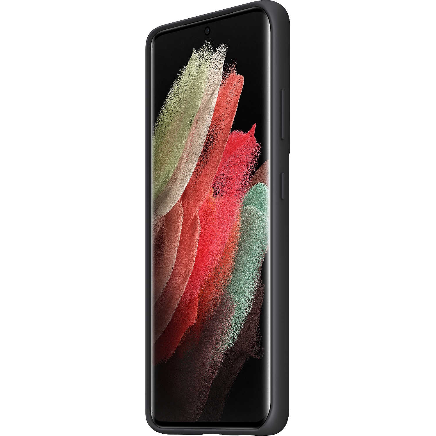 Чохол SAMSUNG Silicone Cover для Galaxy S21 Ultra Black (EF-PG998TBEGRU)