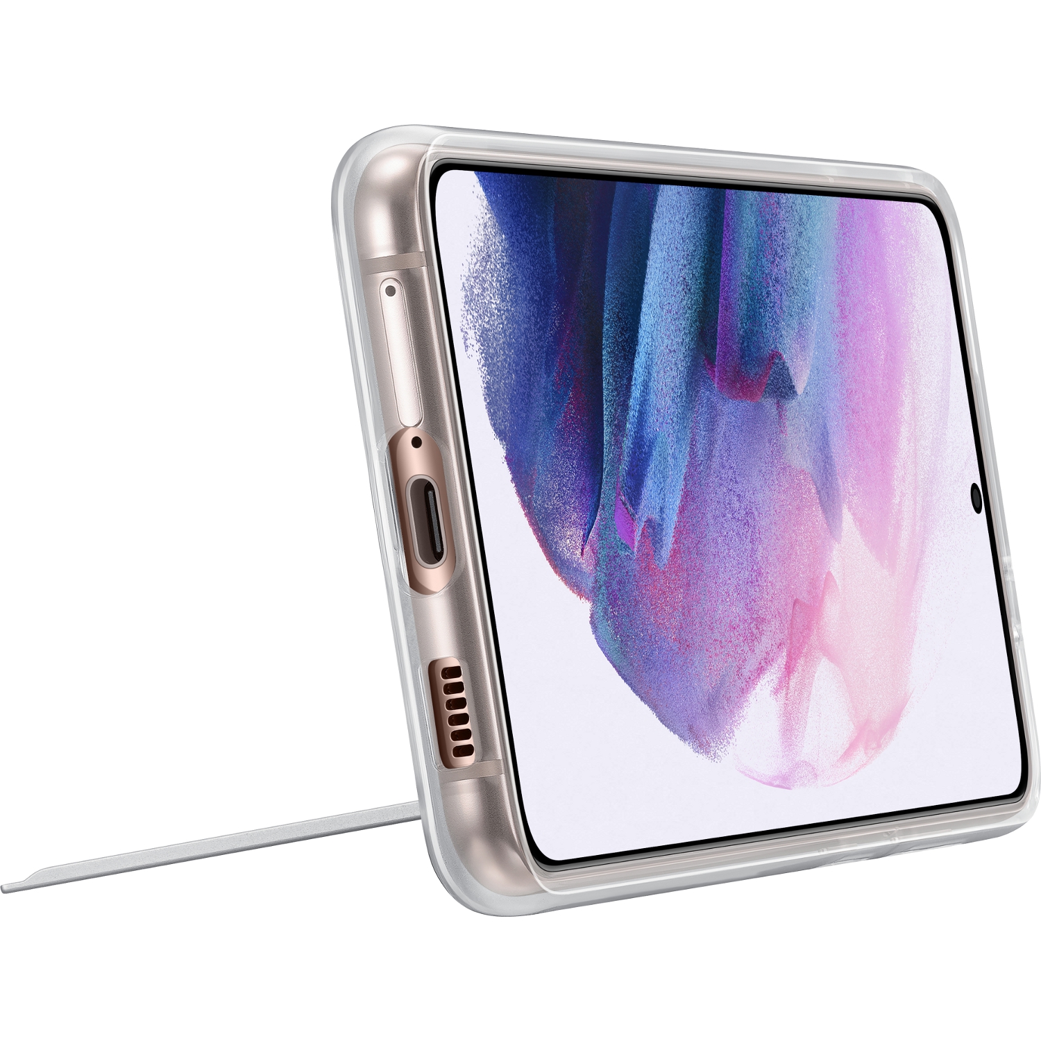 Чохол SAMSUNG Standing Cover для Galaxy S21 Plus Transparent (EF-JG996CTEGRU)