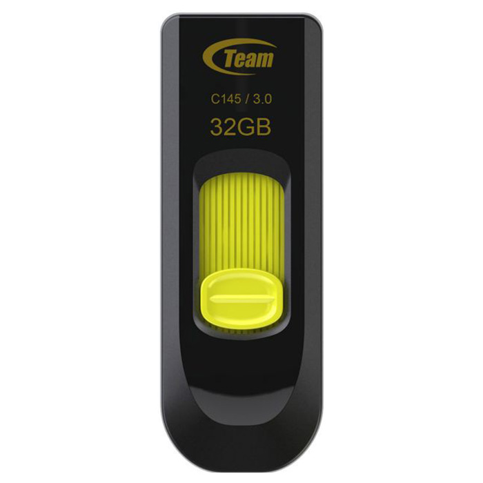 Флешка TEAM C145 32GB Yellow (TC145332GY01)