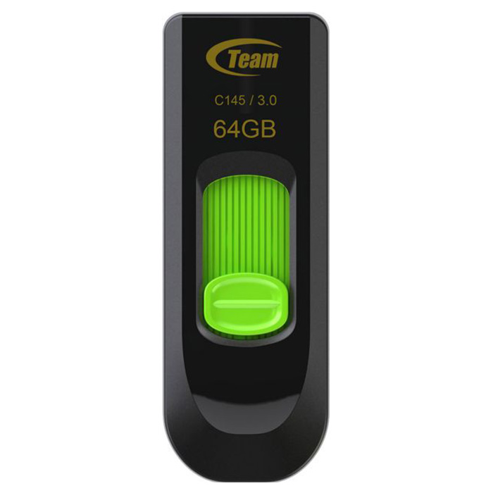 Флэшка TEAM C145 64GB USB3.0 Green (TC145364GG01)