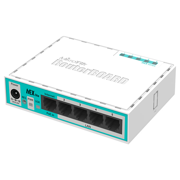 Роутер MIKROTIK hEX lite (RB750R2)