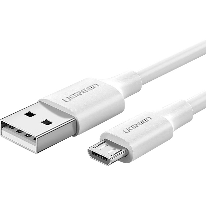 Кабель UGREEN US289 USB-A to Micro USB QC3.0 1м White (60141)
