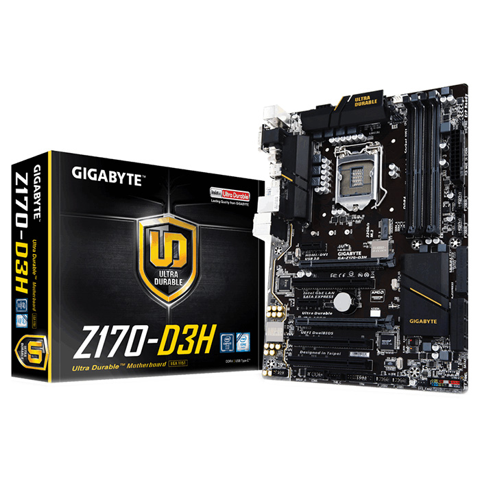 Материнська плата GIGABYTE GA-Z170-D3H