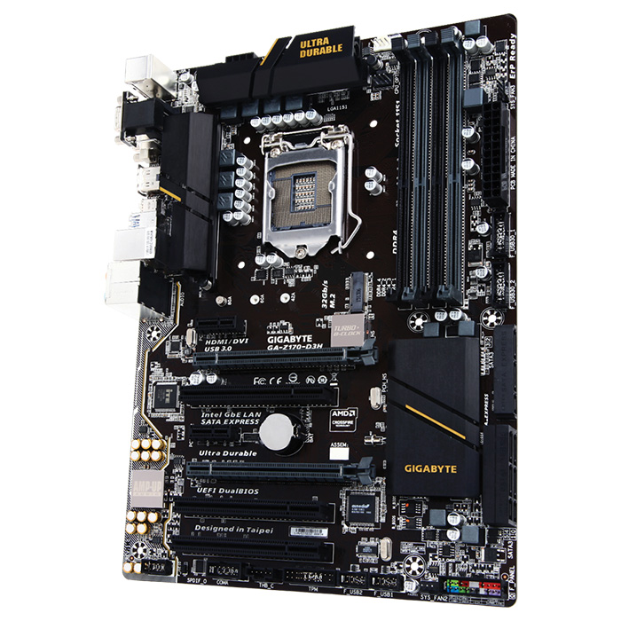 Материнська плата GIGABYTE GA-Z170-D3H