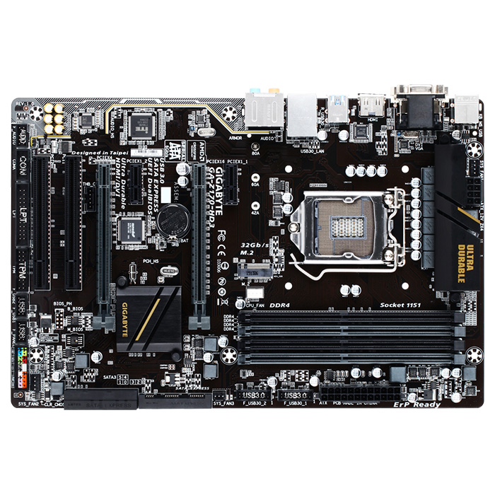 Материнська плата GIGABYTE GA-Z170-HD3