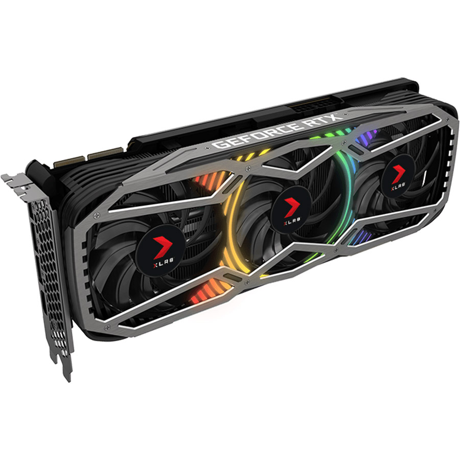 Відеокарта PNY GeForce RTX 3090 24GB XLR8 Gaming Revel Epic-X RGB Triple Fan Edition (VCG309024TFXPPB)