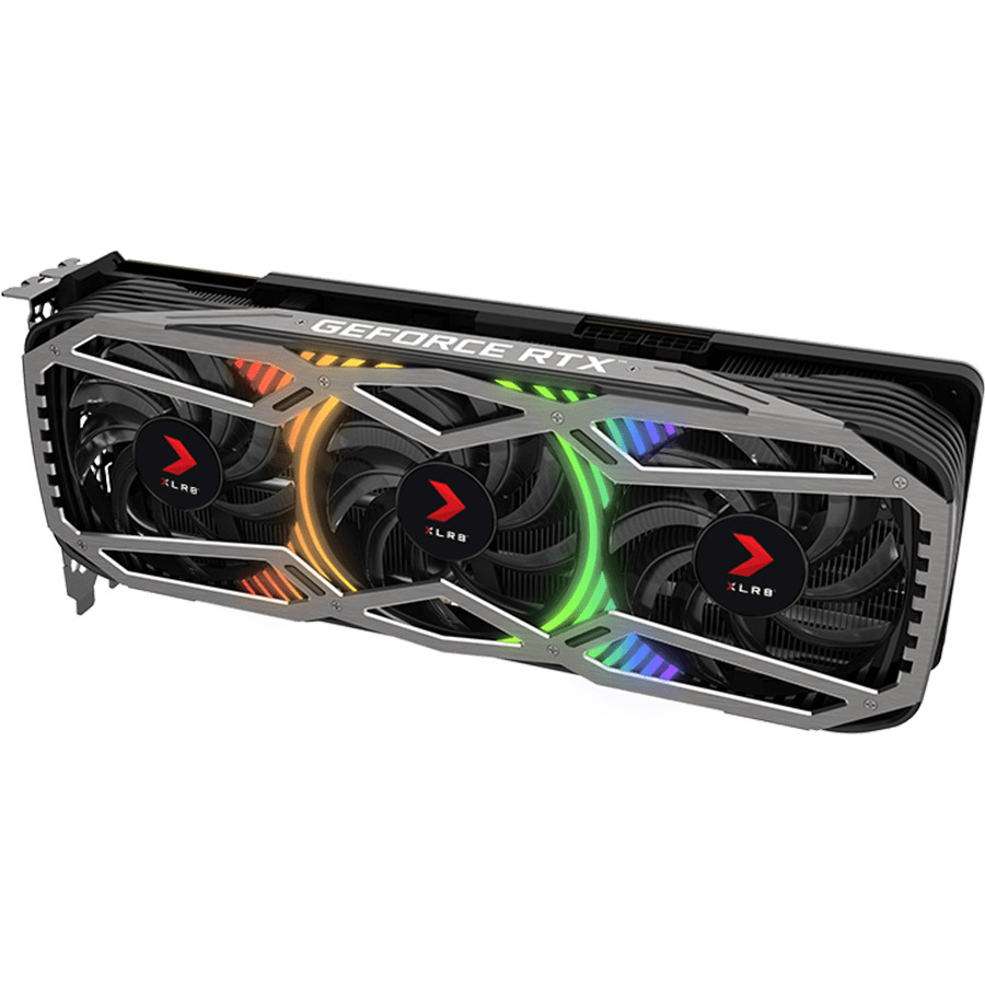 Відеокарта PNY GeForce RTX 3090 24GB XLR8 Gaming Revel Epic-X RGB Triple Fan Edition (VCG309024TFXPPB)