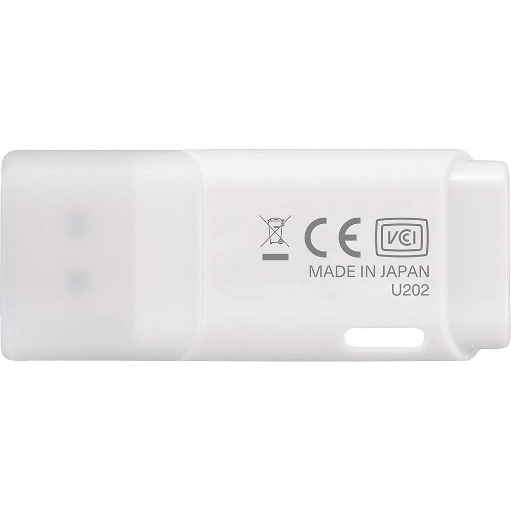 Флешка 128GB KIOXIA (Toshiba) TransMemory U202 USB 2.0 White (LU202W128GG4)